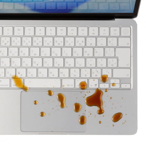 MacBook Neo 13インチ用 全面キーボードカバー（超薄型0.03mm・高透明・Touch ID対応・トラックパッド対応・パームレスト対応・ホコリ・水濡れ対策）