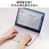 MacBook Neo 13インチ用 全面キーボードカバー（超薄型0.03mm・高透明・Touch ID対応・トラックパッド対応・パームレスト対応・ホコリ・水濡れ対策）