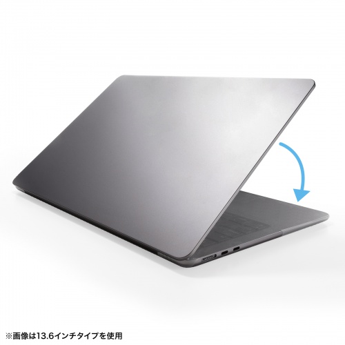 MacBook Pro14.2インチ専用カバー（前面カバー・防水・高伸縮・極薄0.03mm・Touch ID使用可能）