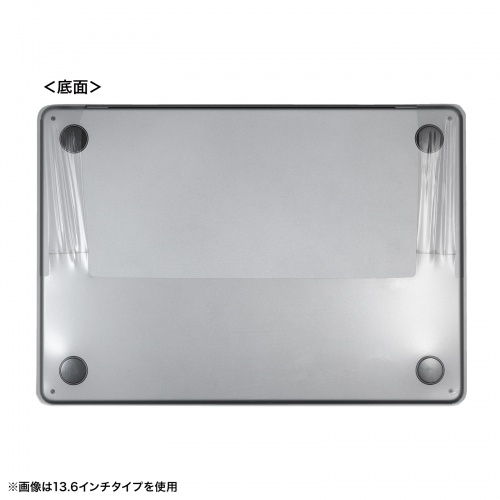 MacBook Pro14.2インチ専用カバー（前面カバー・防水・高伸縮・極薄0.03mm・Touch ID使用可能）