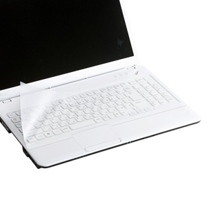 【訳あり 新品】キーボードカバー（15.4インチ以上対応・ノートPC用・マルチタイプ） FA-NMUL2WB サンワサプラ