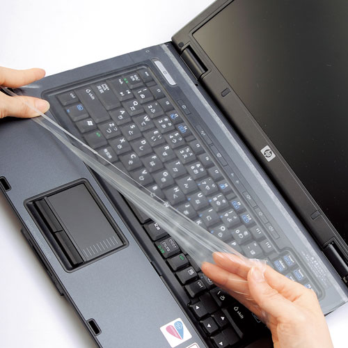簡単取付けできるノート用マルチカバー(B5、A5サイズ)キーボードマルチカバー FA-NMUL3 サンワサプライ