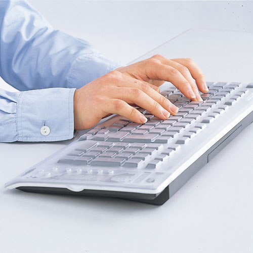 キーボードカバー（シリコン・NEC MATE・おすすめ） FA-NX1N サンワサプライ