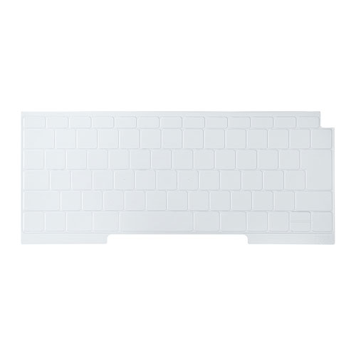 MacBook Air 13.3インチ Retinaディスプレイ用キーボードカバー(シリコン・極薄・クリア)