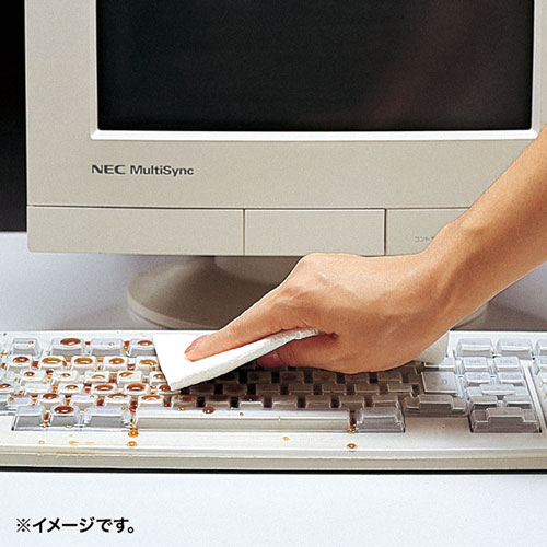 サンワサプライ】hp Business Desktop用デスクトップ用キーボード防塵