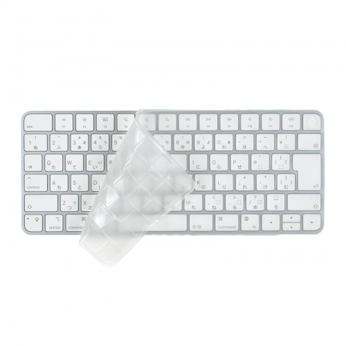 Apple Magic Keyboard用 キーボードカバー（日本語JIS配列対応・薄型0.25mm・ポリウレタン・抗菌・Touch ID対応・水洗い可能）