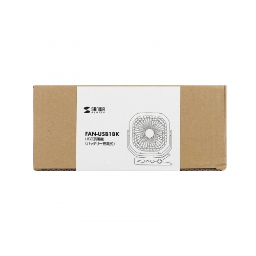 大型USB扇風機（USB充電・据え置き・マグネット・クリップ・固定・4段階風量調整・360°回転・三脚対応・6000mAh・バッテリー・法人・車内・ブラック）