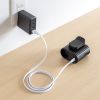 2WAYベルトファン（USB扇風機・ウエストファン・半固体電池・腰かけファン・超強風・100段階風量・腰かけ/首かけ・簡易空調作業服・小型・安全・LED残量表示・USB-C充電・ブラック）