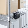 2WAYベルトファン（USB扇風機・ウエストファン・半固体電池・腰かけファン・超強風・100段階風量・腰かけ/首かけ・簡易空調作業服・小型・安全・LED残量表示・USB-C充電・ブラック）