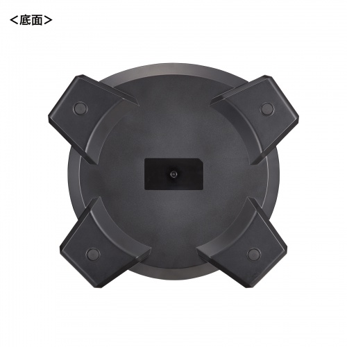 大型作業用ファン（充電式・扇風機・自動首振・ 据え置き・3段階風量調整・タイマー機能・サーキュレーター・バッテリー・ブラック）