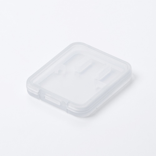 microSDカードケース（INDEXシール付き・1枚収納・6個セット・クリア）