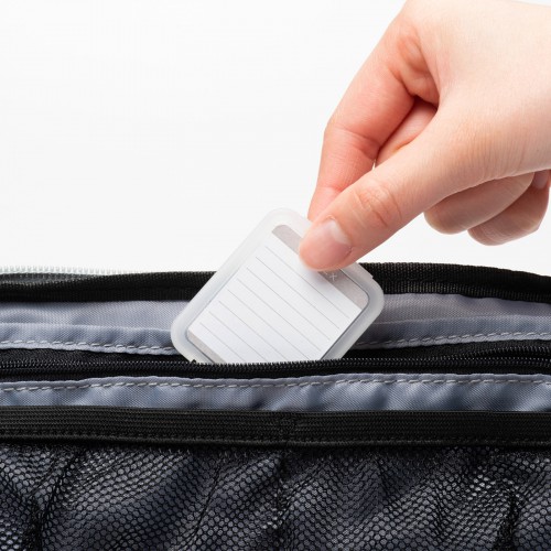 SDカードケース（INDEXシール付き・1枚収納・6個セット・クリア）