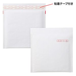 【アウトレット･訳あり・セール】クッション封筒（メディア1枚収納・3枚セット・郵送・DVD・CD・メディア・保護・エアクッション付き・白） FCD-DM3N サンワサプライ