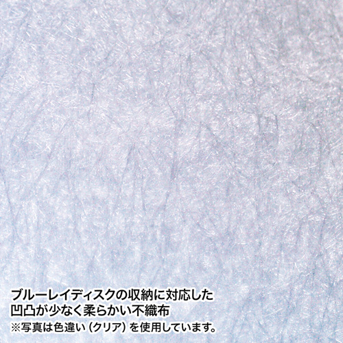 ファイルケース（ブルーレイディスク対応・ブラック・104枚まで収納） FCD-FLBD104BK サンワサプライ