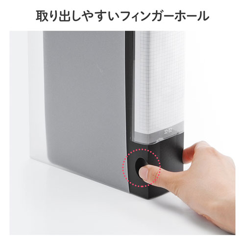 CDファイルケース（CD32枚＋インデックス32冊収納・ジャケット収納対応・Blu-ray対応・ブラック）