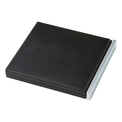 【アウトレット･訳あり・セール】ディスクケース（8枚まで収納・メディア・CD・DVD・ブルーレイ対応・ハードタイプ・ポータブル・保護・保管・ブラック） FCD-JKBD8BK サンワサプライ