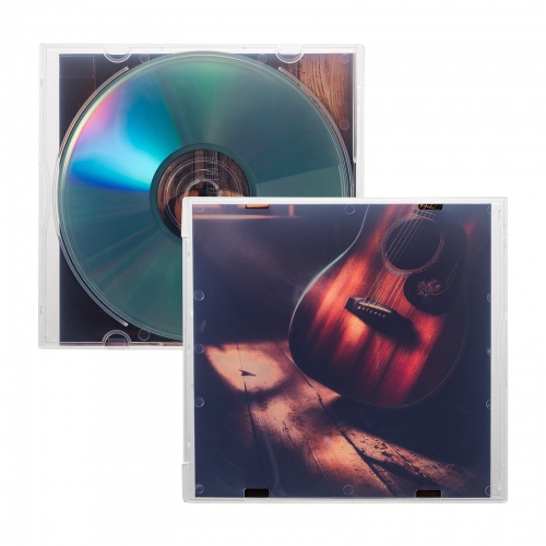 Blu-ray・DVD・CDケース（1枚収納・ソフトタイプ・10枚セット・クリア）