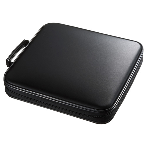DVD・CDセミハードケース（160枚収納・ブラック） FCD-WL160BK サンワサプライ