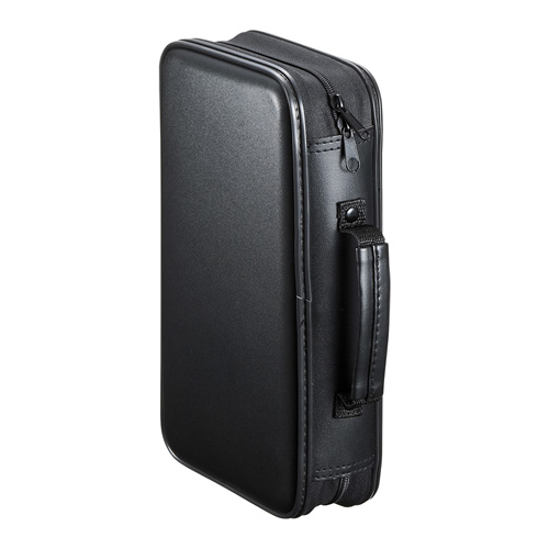 【アウトレット･訳あり・セール】DVD・CDセミハードケース（96枚収納・ブラック） FCD-WL96BK サンワサプライ