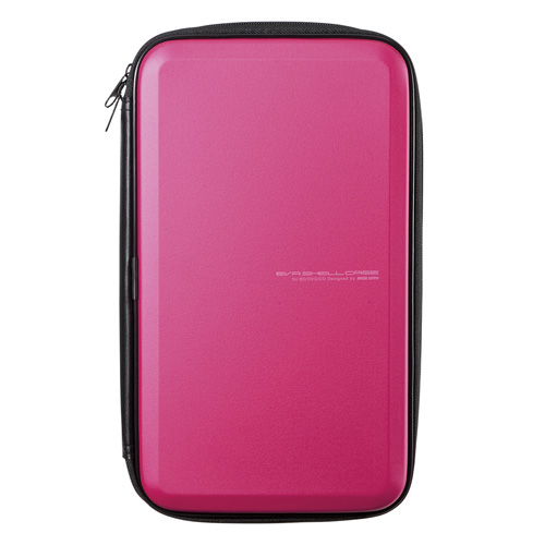 ブルーレイディスク対応セミハードケース（56枚収納・ピンク）