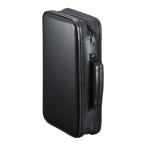 ブルーレイディスク対応セミハードケース（96枚収納・ブラック）　FCD-WLBD96BK　サンワサプライ