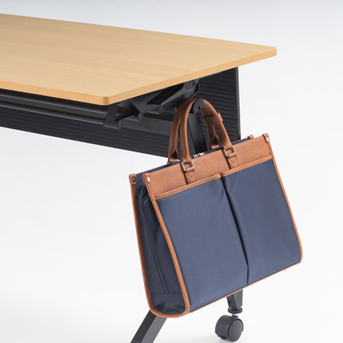 フォールディングデスク（木目・W1800×D450mm） FLD-18045M サンワサプライ