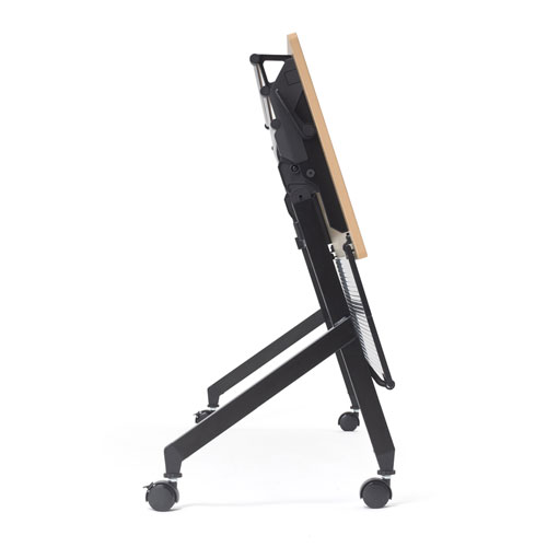 フォールディングデスク（木目・W1800×D450mm） FLD-18045M サンワサプライ