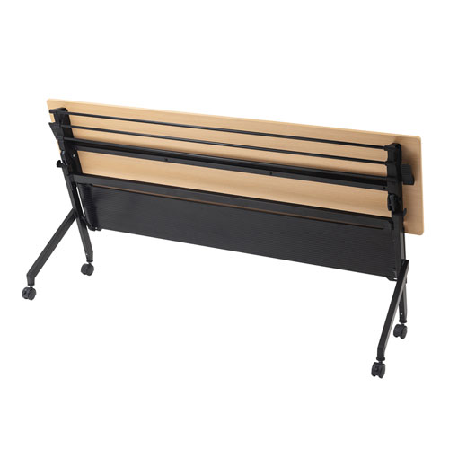 フォールディングデスク（木目・W1800×D450mm） FLD-18045M サンワサプライ