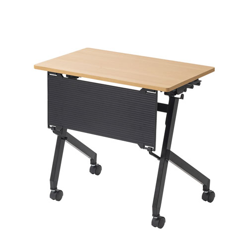 【アウトレット】フォールディングデスク（木目・W750×D450mm）