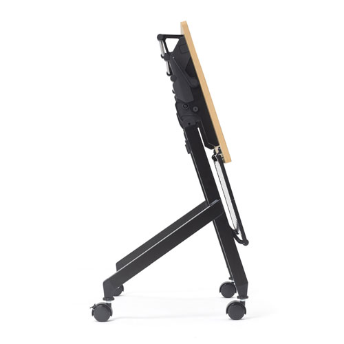 【アウトレット】フォールディングデスク（木目・W750×D450mm）