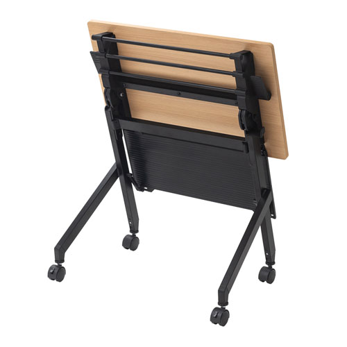 【アウトレット】フォールディングデスク（木目・W750×D450mm）