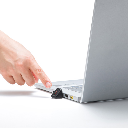 指紋認証リーダー (USB・小型・セキュリティ対策・パソコン・おすすめ) FP-RD3 サンワサプライ