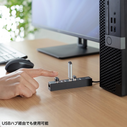 指紋認証リーダー｜Windows Hello/パスキー対応・USB-A・MoC