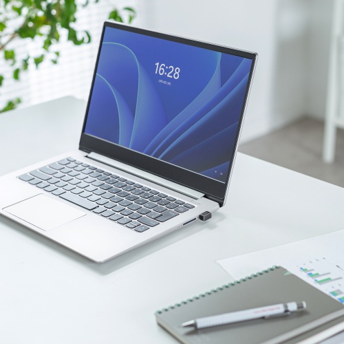 指紋認証リーダー｜Windows Hello/パスキー対応・USB-A・MoC