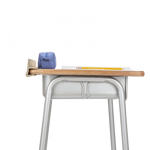 落下防止ガード（挟み込み式・ゴム素材・学校机・デスク）FPG-1N