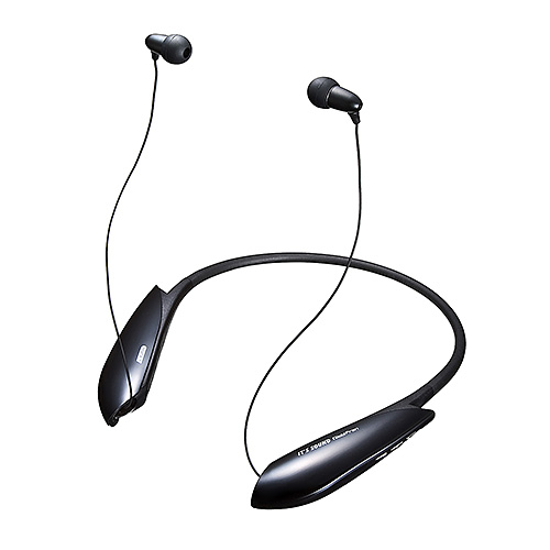 Bluetoothイヤホン(音楽・通話対応・高音質apt-X対応・ウェアラブル・ネックバンドヘッドセット)