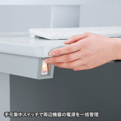 オフィスデスク GEデスク（W1400×D700mm）【代引き不可商品】