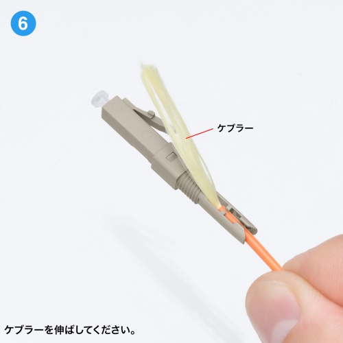 光ファイバーファストLCコネクタ（マルチモード・50μm）