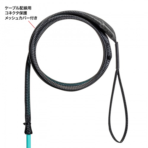 コード集合型光ファイバケーブル（マルチ50μmOM3・両端SC×2・50m）