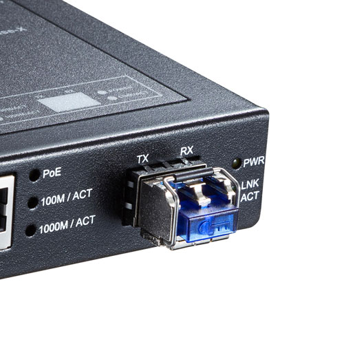 LCポートロック（光ファイバーポート・ブルー）