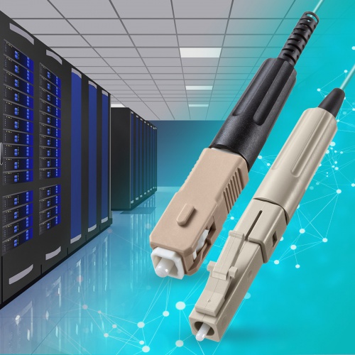 光ファイバケーブル（メガネ型・2芯・ケーブルのみ・マルチモード・OM3・50μm・10ギガ・100m）