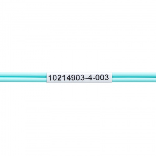 メガネ型光ファイバケーブル（マルチ50μmOM3、SC×2-SC×2、1m）