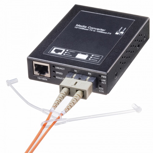 SCコネクタキャップ（脱落防止タイプ・光ファイバーケーブル・フェルール用・10個入り）