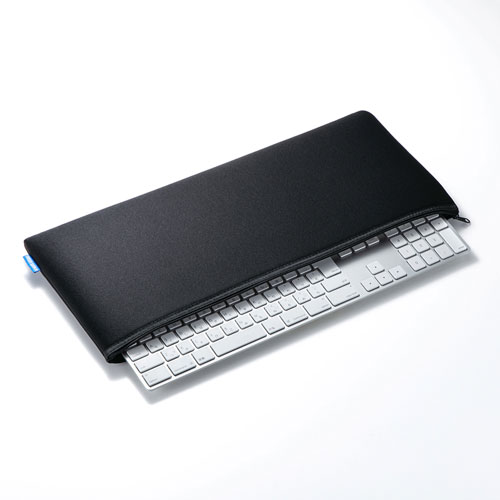 クッションケース（キーボード用・持ちはこび・テレワーク・軽量・ブラック）