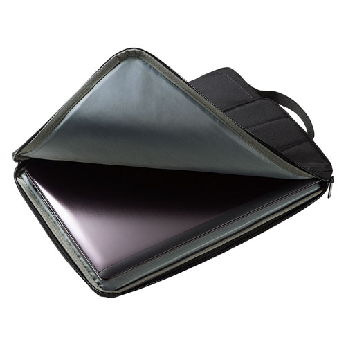 PCインナーケース（カジュアル・11.6型ワイド・ブラック） IN-CA11BK サンワサプライ