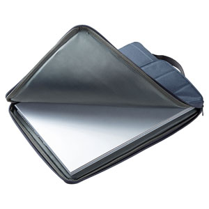 PCインナーケース（カジュアル・13.3型ワイド・ネイビー） IN-CA13NV サンワサプライ