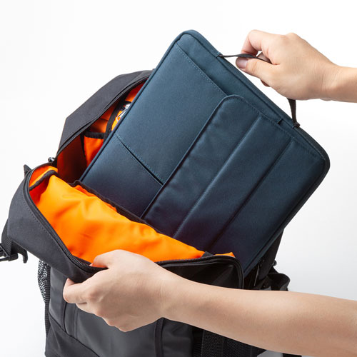 PCインナーケース（カジュアル・13.3型ワイド・ネイビー） IN-CA13NV サンワサプライ