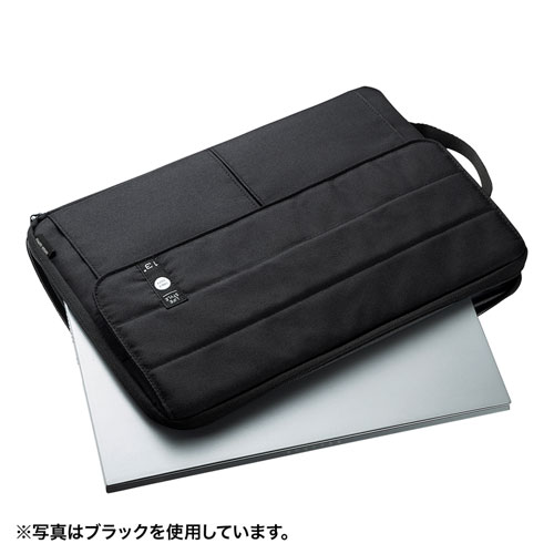 PCインナーケース（カジュアル・13.3型ワイド・ネイビー） IN-CA13NV サンワサプライ