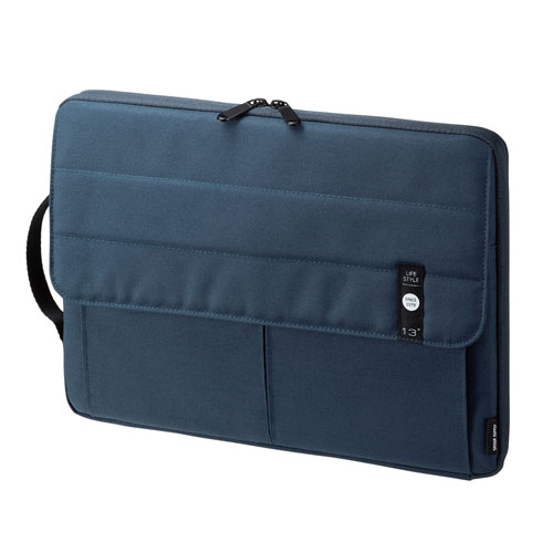 PCインナーケース（カジュアル・13.3型ワイド・ネイビー） IN-CA13NV サンワサプライ