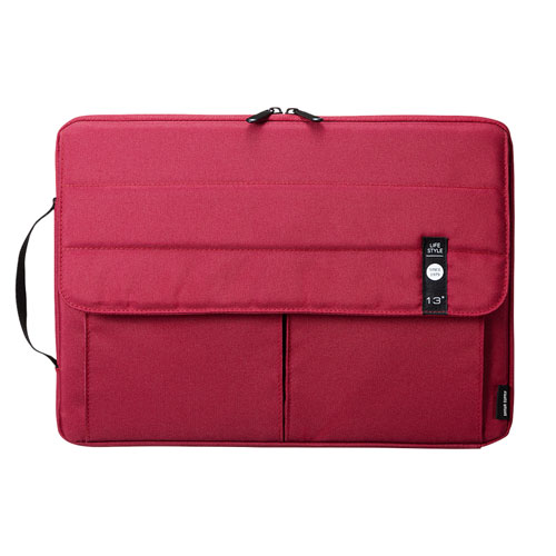 PCインナーケース（カジュアル・13.3型ワイド・レッド）